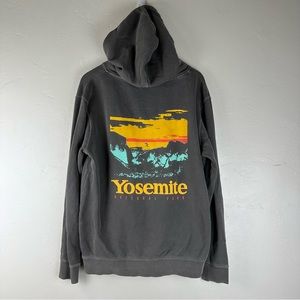 Yosemite National Park Pullover Hoodie Puff Paint Vintage